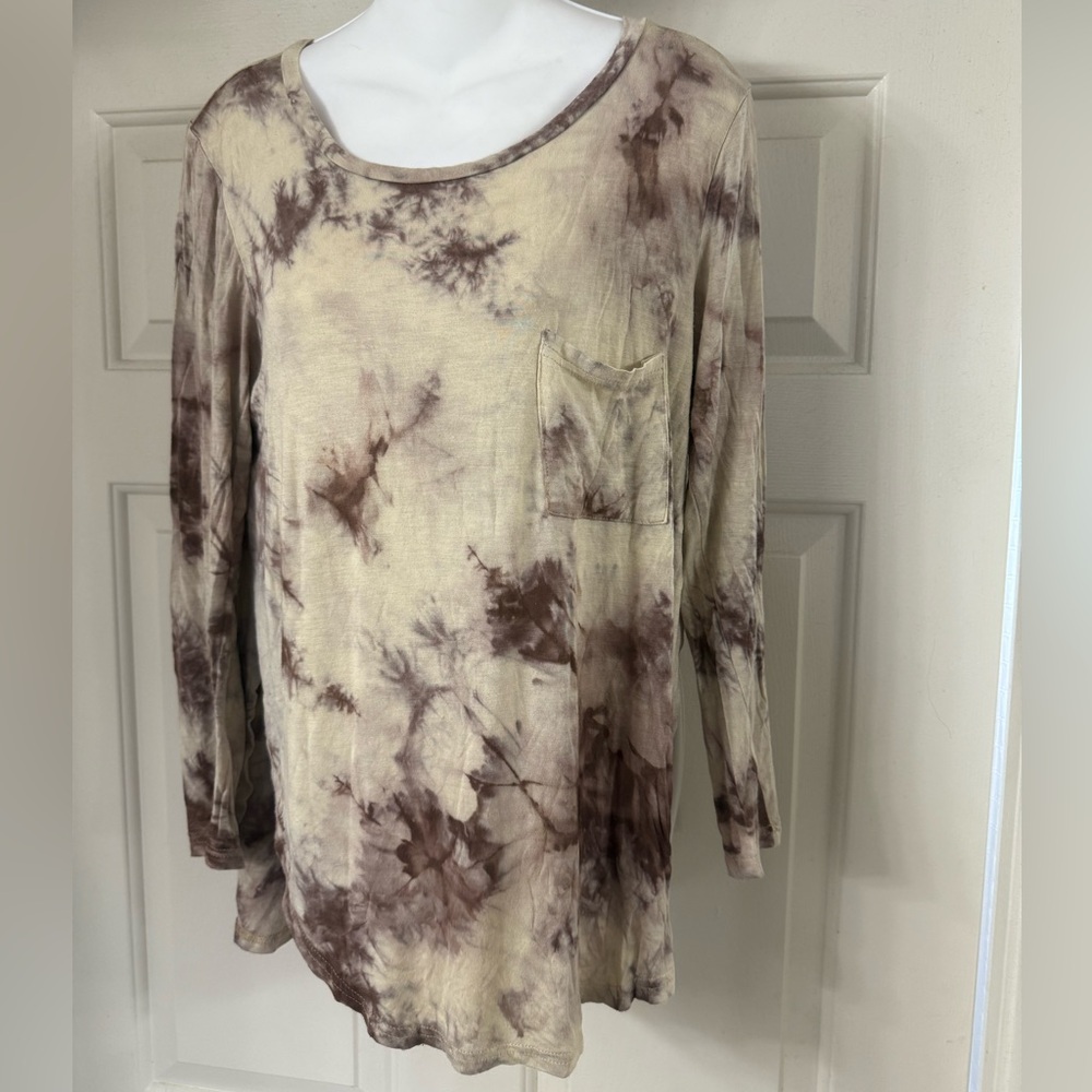 Tie Dye Yoga Top